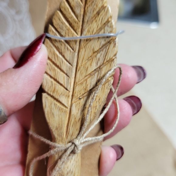 New with tags cute mango wood handle cheese spreader - Picture 3 of 4